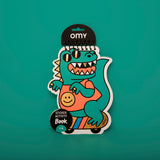 OMY Dinos — 75 holographic and fluorescent stickers