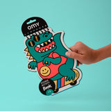 OMY Dinos Sticker Activity Book — dinosaur activity notebook - CAR11_DINO_MAIN