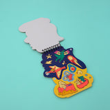 OMY Dinos Sticker Activity Book — dinosaur activity notebook - CAR11_DINO_OUVERT_2