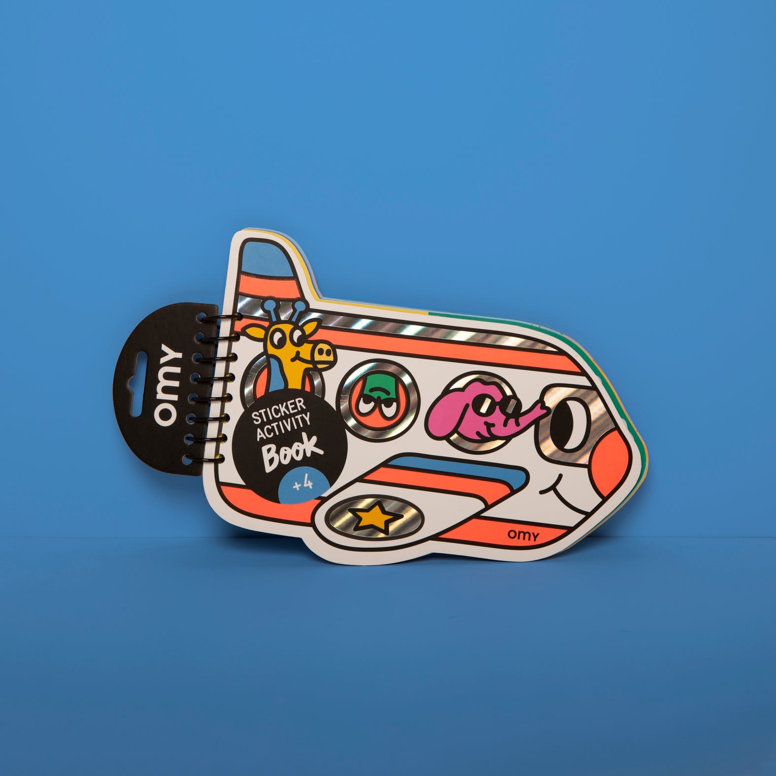 OMY Vroom — 80 holographic and fluorescent stickers
