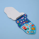 OMY Vroom Sticker Activity Book — travel-themed activity notebook - CAR12_VROUM_OUVERT