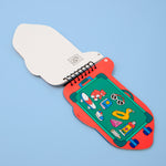 OMY Vroom Sticker Activity Book — travel-themed activity notebook - CAR12_VROUM_OUVERT_2