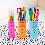 OMY Ultra-Washable Markers — set of 16 dual-tip washable markers - FEU201-NOUVEAUX-FEUTRES-AMBIANCE-TOUS1