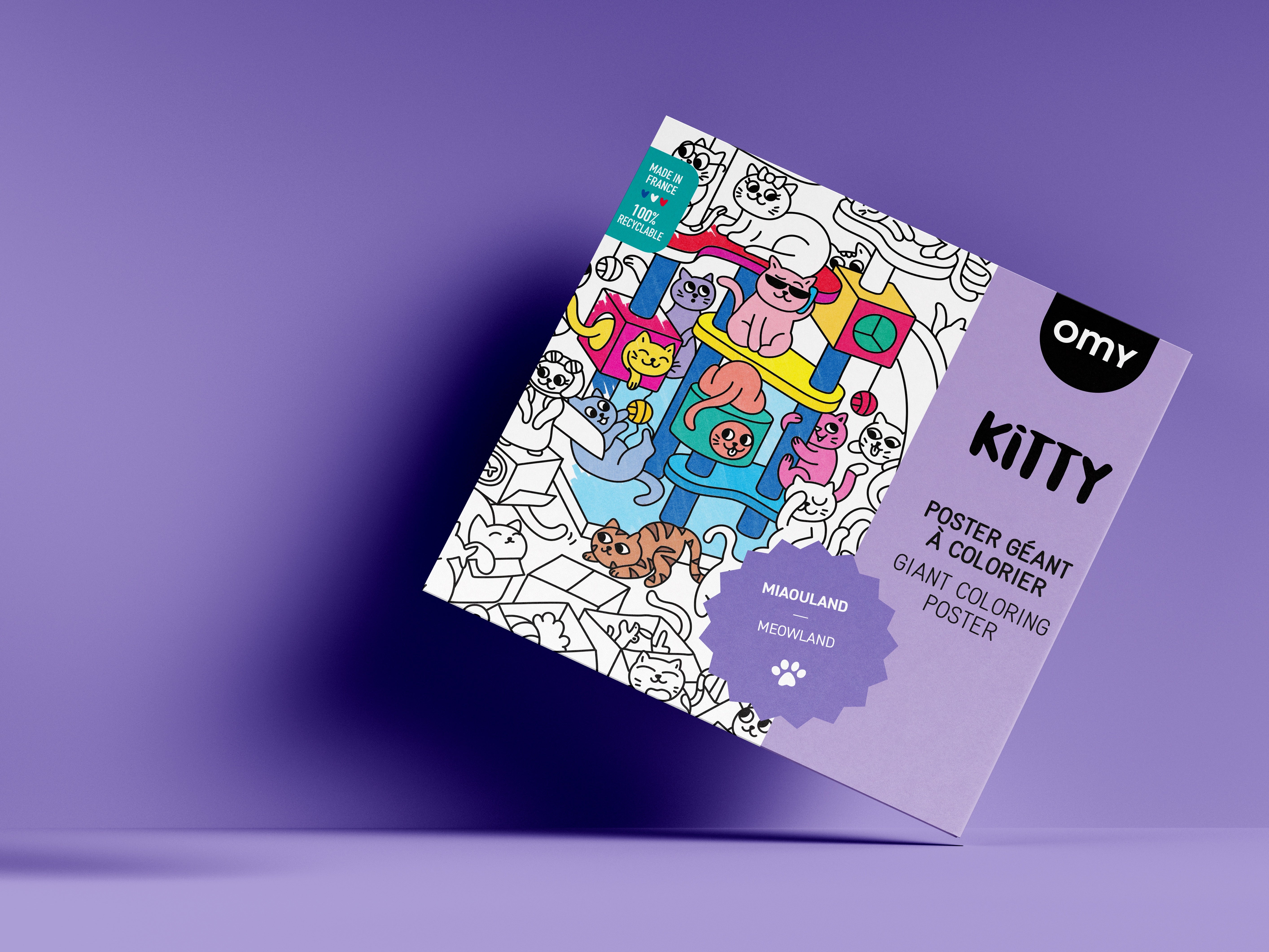 OMY Kitty — close-up of cute cat characters and details