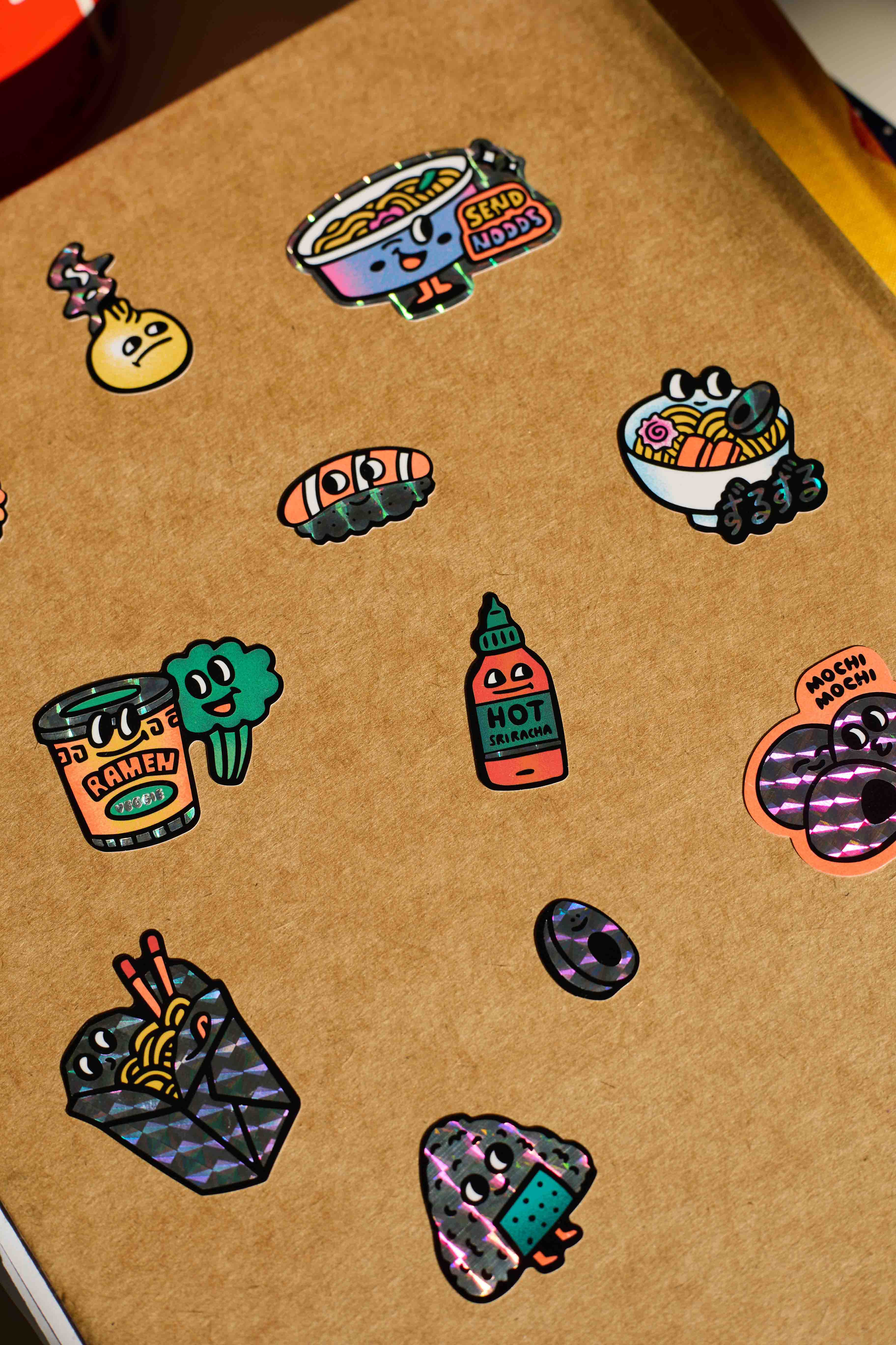 OMY Big Kitty - stickers on a water bottle ready for school